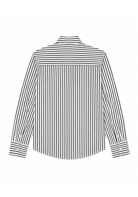 Camicia a righe PAOLO PECORA KIDS | PP4455NERO